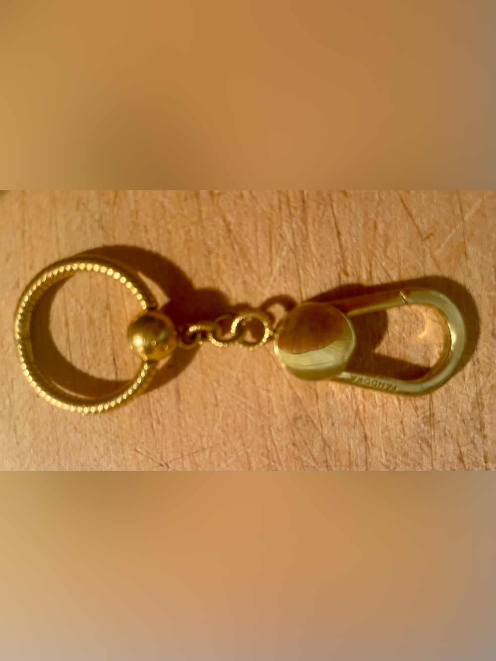 Pandora Keyring, Charmholder, with Lobster Clasp